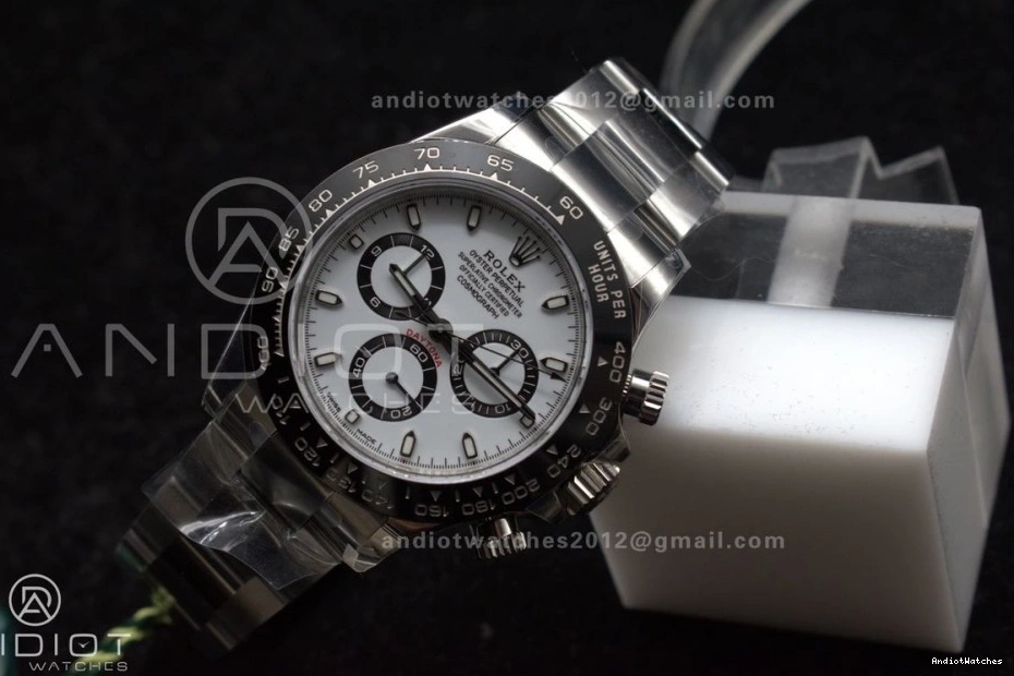 Daytona Bracelet Best White Case Dial Breathable SS 739 SH 116500 Edition ZF 904L and 1:1 1226